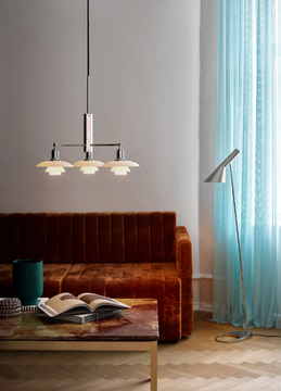 PH 2/1 STEM FITTING - LED aluminium chandelier by Louis Poulsen - view 3